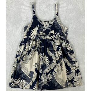 Palmwave Hawaii Girls Size 6 Hawaiian Tropical Floral Sleeveless Dress Vacation